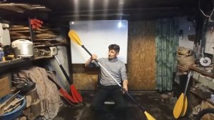 выбор байдарочного весла