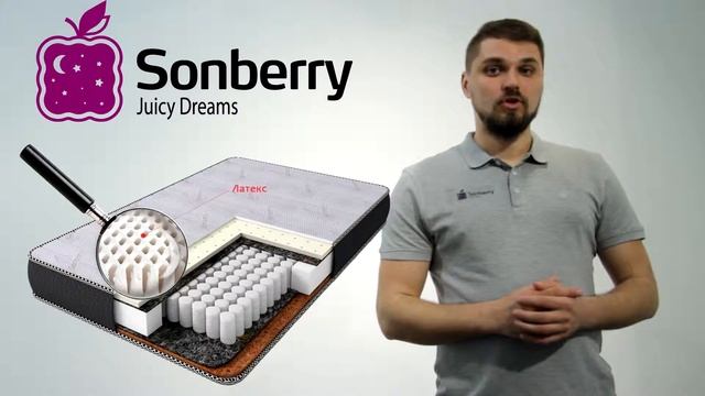 Матрас Gabriella (Габриэлла) от фабрики Sonberry смотреть онлайн