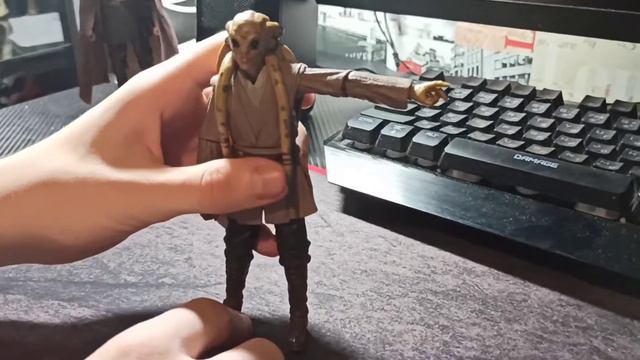 Обзор на фигурку star Wars the black series  Кит Фисто. 2 часть