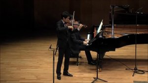 Ravel  Sonata for violin and piano in G Major, Op.77, 1st mvt. by Young-uk Kim & Da-sol Kim