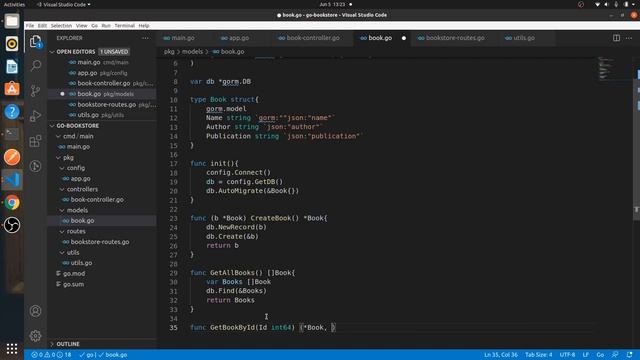 GO And MYSQL - 2021 Project ? ? ? - Connect Go with Mysql / Build a Book Management System #gomysql