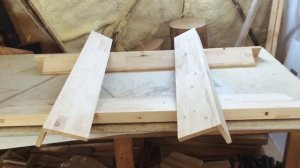 Подоконник и наличники для окна из дерева своими руками | Window sill and window frames made of woo