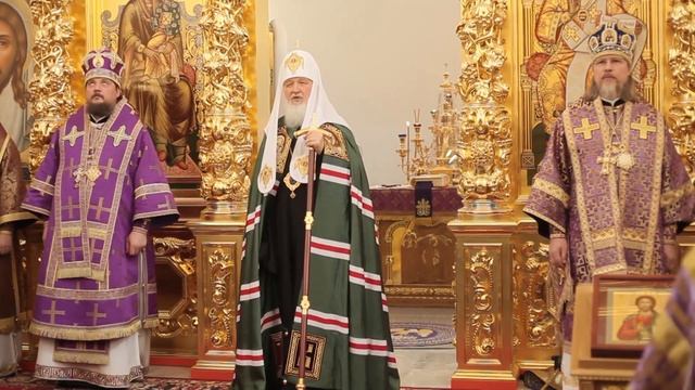 Чин Великого освящения храма Иверской иконы Божией Матери в Очаково-Матвеевском смотреть онлайн