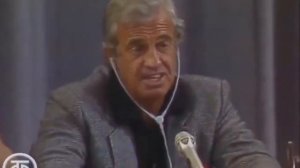 О жизни и смерти... Жан-Поль Бельмондо, Москва, 1989 г.