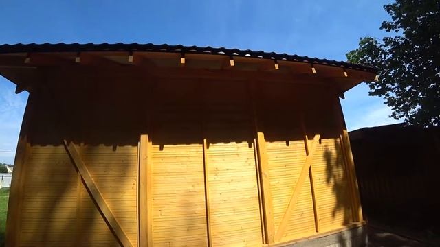 ВСЕСЕЗОННАЯ БЕСЕДКА/ПОКРАСКА (часть10) смотреть онлайн