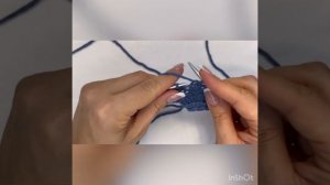 Как красиво оформить низ вязаного изделия спицами.Кайма из листочков.Узор листики.Планка из листико