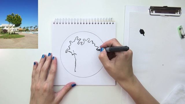 Рисуем силуэты | Упражнение по книге «Быстрые зарисовки с Анной Эгидой» смотреть онлайн