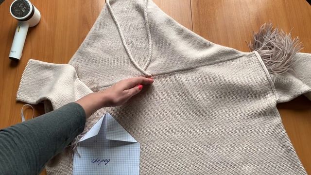 Вяжем и Путешествуем с @kolesnikova_knitting Вяжем джемпер "Перьевое_чудо"