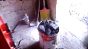 Чистка, загрузка и розжиг котла.