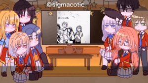 Classroom Of The Elite react to Ayanakoji brother ( Dazai ) | Gacha club
