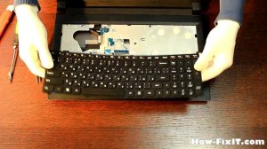 Lenovo B50-30, B50-40, B50-70 disassembly and replace keyboard