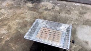 Отопление гаража инфракрасным газовым обогревателем / Nurgaz NG-310 / Газовый баллон 12 литров