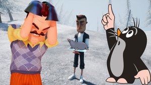 ШОУ ПРИВЕТ СОСЕД!ГОРНАЯ КРОТОВУХА!ИГРА HELLO NEIGHBOR MOD KIT ПРОХОЖДЕНИЕ МОДА WINTER SECRETS!FUNNY!