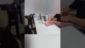 Перетяжка круглого пуфика