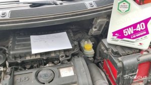 Масло ВМП Авто 5w40 A3B4 капельный тест Шкода Фабия 1.6