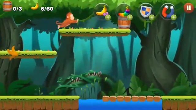 Jungle Monkey Run game review with STAR TCS TECH GAMING смотреть онлайн
