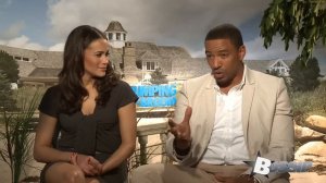 Paula Patton and Laz Alonzo Talk On- Set Chemistry From Jumping The Broom