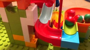 Lego Duplo. Лего Дупло. Аналог. Гоночный трек для шариков.