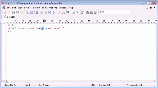 PHP Tutorial for Output HTML Using echo_print смотреть онлайн