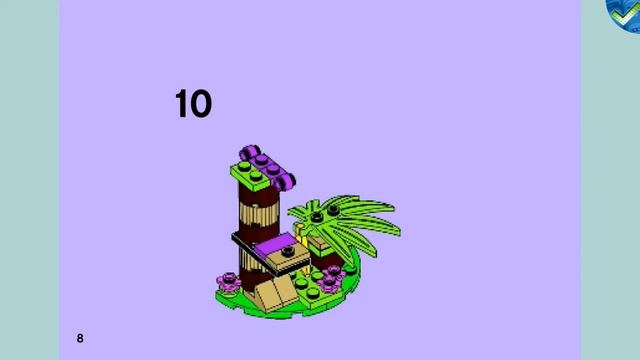 41045 A Orangutan's Banana Tree LEGO® Friends Manuals at the Brickmanuals LEGO® Instruction Archive смотреть онлайн