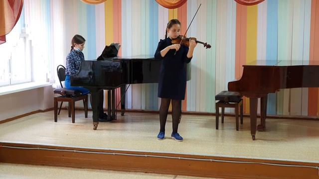 Милана Поварницына, МБУ ДО ДШИ 2, Новые имена Белгородчины  Шарль Берио концерт № 7, До Мажор Ор  7 смотреть онлайн