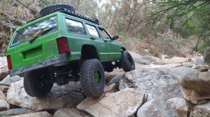 MN78 1/12 Scale Cherokee XJ : Challenging OFF ROAD Trail