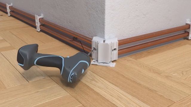 Урок 2 Монтаж плинтусного отопления. Обучающее видео смотреть онлайн