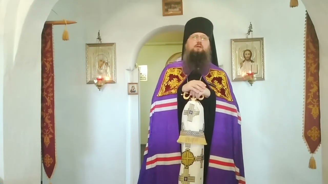 Проповедь епископа Павла в день празднования Ахтырской иконы Божьей Матери с. Глафировка