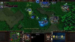 Fly(ORC)(Red) vs Infi(ORC)(Blue) - WarCraft 3 Frozen Throne - RN4210