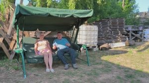 Табак, цветы, отдых - все перемешалось. Наша жизнь в деревне