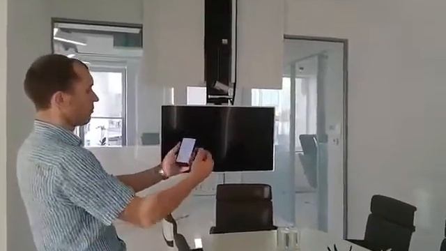 Лифт для телевизора потолочный KingMounts ALCT3255 смотреть онлайн