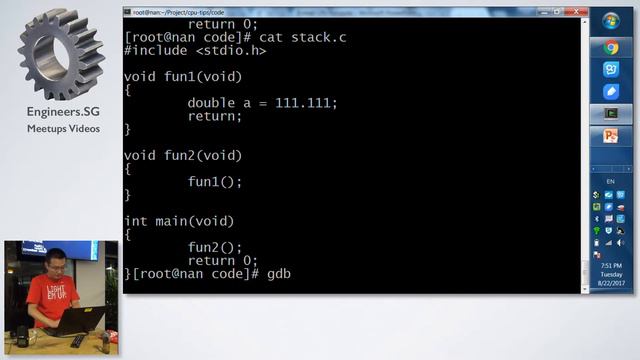 3 small CPU tips: endianness, byte-alignment and stack growth - SG Hack & Tell смотреть онлайн