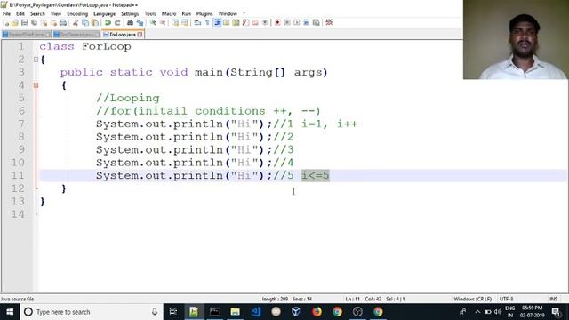 ☕Complete Java Tutorials | ? For Loop in Java  |?Java Course for beginners | ?Java In Tamil