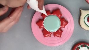 Пряничная снежинка. Мастер -класс пряники, новогодние пряники