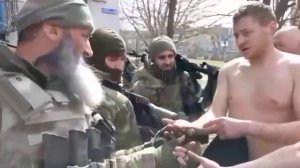 Бойцы ППСН им. А-Х. Кадырова во главе с Замидом Чалаевым работают в мариупольском направлении