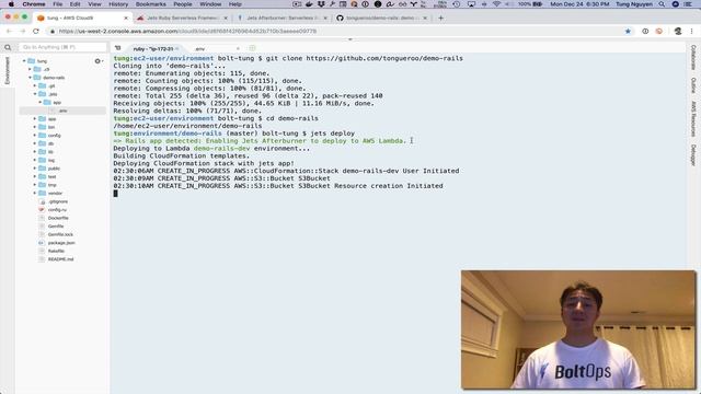 Jets Afterburner: Serverless Rails on AWS Lambda in 5 Minutes смотреть онлайн