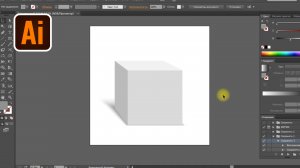 Рисуем куб в Adobe Illustrator.