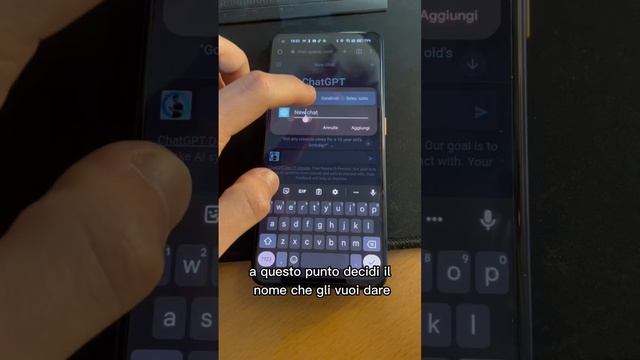 Applicazione di ChatGPT su Android ?? mirkopapadopoli #chatgpt #artificialintelligence