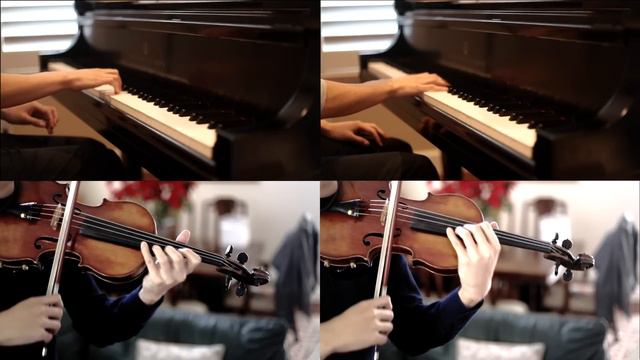 Yuujin A-kun wo Watashi no Bansousha ni Ninmeishimasu Piano  Violin Cover