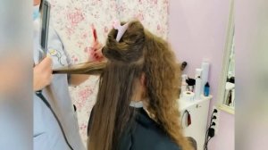 Новая прическа Дарины?Что думает Вика о новом персонаже? завтрак для дочки?