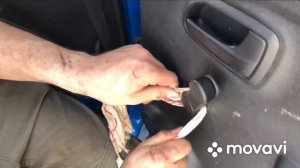 Как снять ручку стеклоподъемника Kia picanto