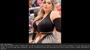 Daisy Garcia Glamorous Curvy Plus Size Fashion Model - Biography, Wiki, Lifestyle, Net Worth- AI ar
