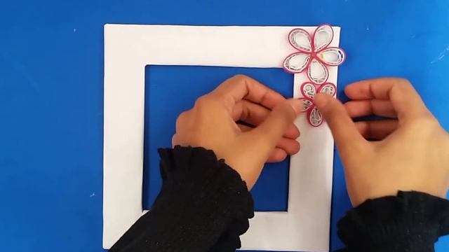 DIY Floral Photo Frames |Home Decor Idea | Wall Hanging Photo Frame | DIY 4 Cool Photo Framing Idea смотреть онлайн