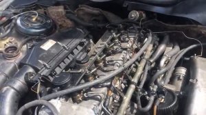 Работа двигателя OM613 3.2CDI Mercedes W220