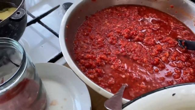 Консервируем с мамой. ? Баклажаны в аджике сырой. ? Заготовки на зиму. Все будут в восторге. смотреть онлайн