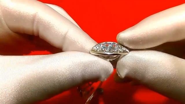 Серьги из серебра с топазом Sokolov 92021244