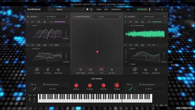 Korg Modwave Native (VST): factory preset Cassini смотреть онлайн
