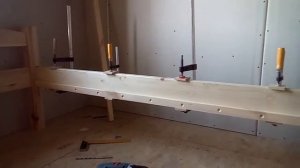 Кровать из дерева своими руками .Часть 3