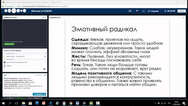 Психотипы людей. Надя Граин. Школа Essens смотреть онлайн