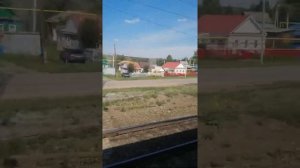 Прибытие поезда на ст. Абдулино Оренбургской области